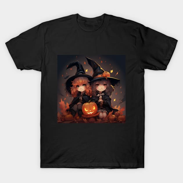Halloween Sister T-Shirt by NumberOneEverything